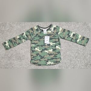 Tommy Bahama Kids Camo Long Sleeve Shirt | Boys 3T | NWT